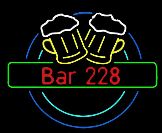Corona Extra Bar 228 Round Neon Sign